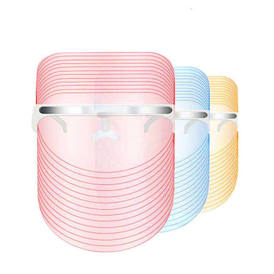 ราคาดี DC12V ABS 35w 7 สี LED Photon Therapy Facial Mask ออนไลน์
