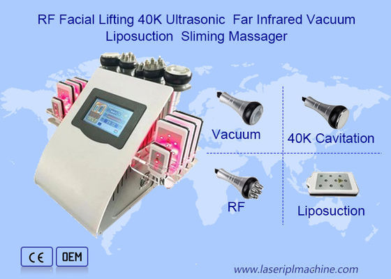 เครื่องลดน้ำหนักแบบพกพา Flaccid Skin Lipo Cavitation