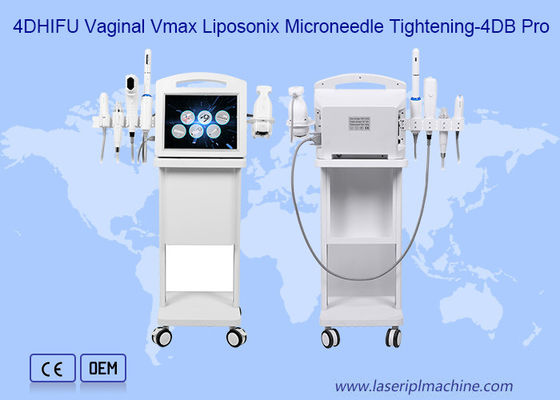 ราคาดี เครื่องนวดหน้า 4D Hifu แบบมัลติฟังก์ชั่นความลึก 4.5 มม ออนไลน์