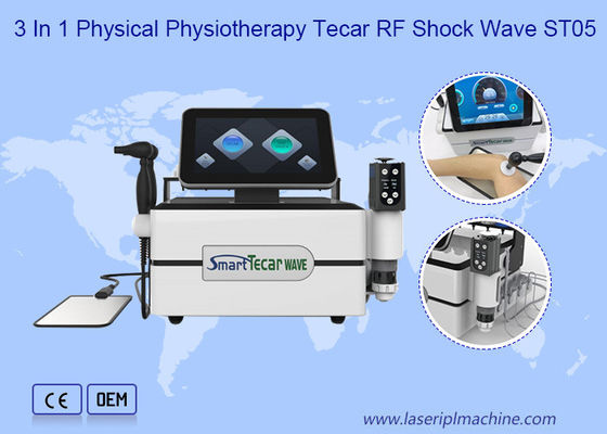 แบบพกพา Smart Tecar RF อุปกรณ์ความงาม 18HZ เครื่องบำบัดด้วยคลื่นกระแทก