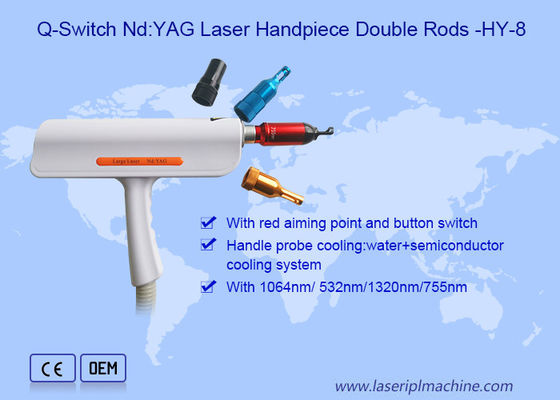 ราคาดี Double Rods Tattoo Removal Freckle Removal Q Switch Nd Yag Laser Handle ออนไลน์