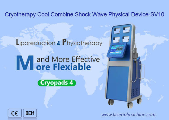ราคาดี Cryolipolysis Termal Ems Shockwave Machine Pain Relief Beauty 4 แผ่นเย็น ออนไลน์