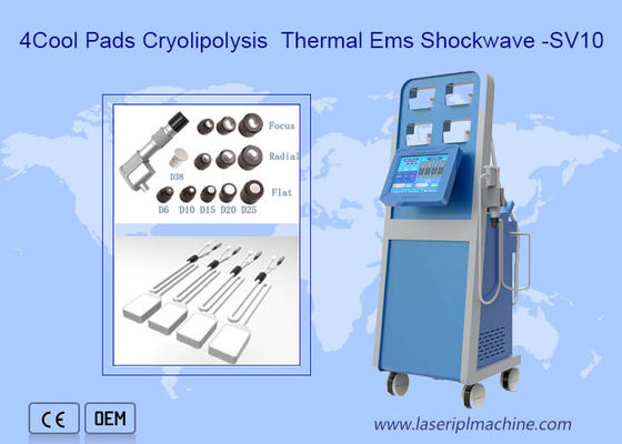 ราคาดี Body 2 In 1 Cryolipolysis Slimming Machine การบำบัดด้วยคลื่นกระแทก Cryo Therapy ออนไลน์