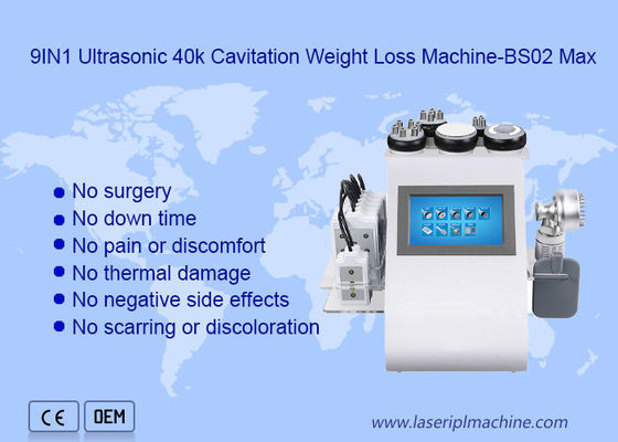 ราคาดี 9 In 1 Ultrasonic 40k Cavitation Body Slimming Machine ลดน้ำหนักปรับรูปร่างความงาม ออนไลน์